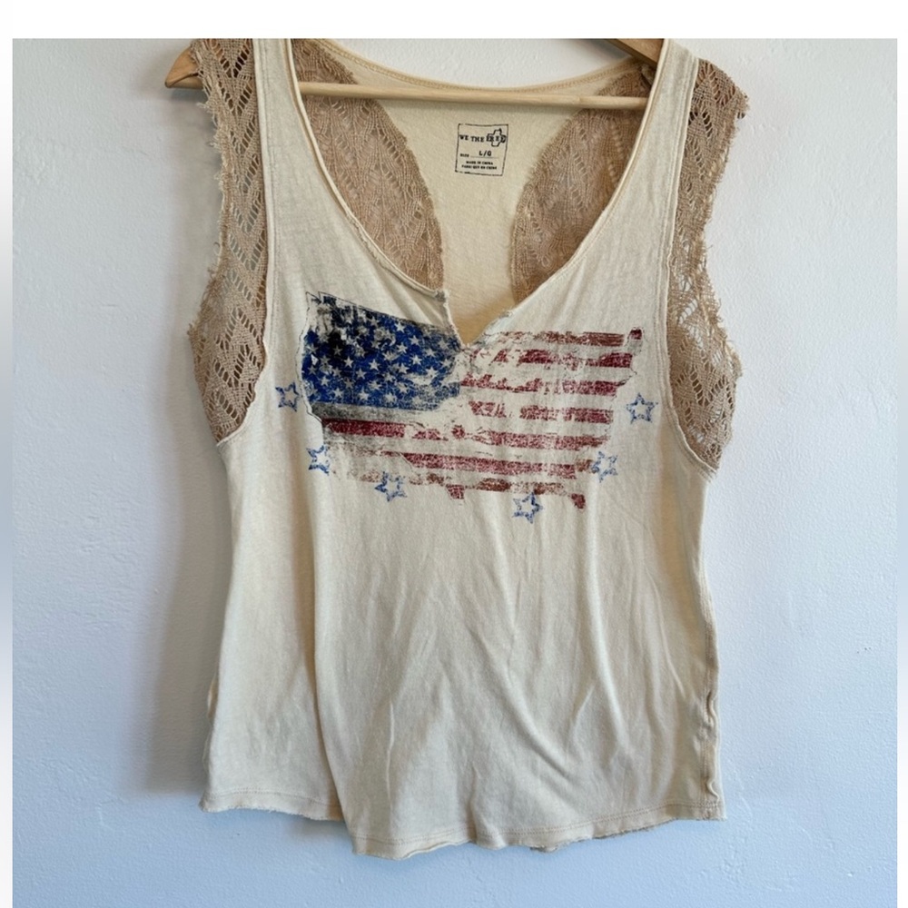American flag shirt